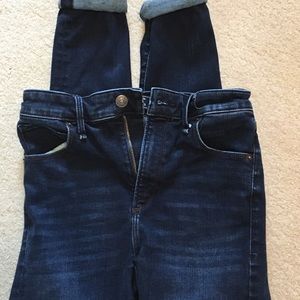 High rise super skinny jean